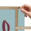 XOXO - Blauw - Rood Light Box met batterij (Wandlamp) middel -USP_websiteprintNL