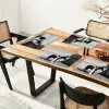 Vrouw - Paard - Artistiek Placemat vinyl groot -zzsfeer4_Kitchenyeah-website