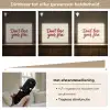 Don't lose your fire - Rood - Wit - Minimalistisch Light Box met batterij (Wandlamp) middel -USP_dimbaarNL