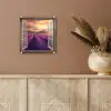 Doorkijk - Lavendel - Landschap - Bloemen - Paars plexiglas 5mm klein -sfeer5
