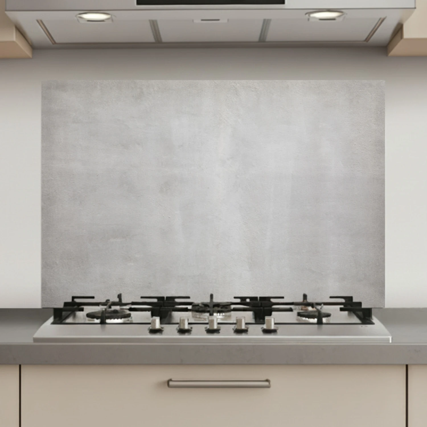 Beton - Grijs - Cement - Industrieel - Structuur keuken achterwand spatscherm klein -3d_website