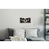 Schedel - Kettingen - Rood Muursticker klein -slaapkamer