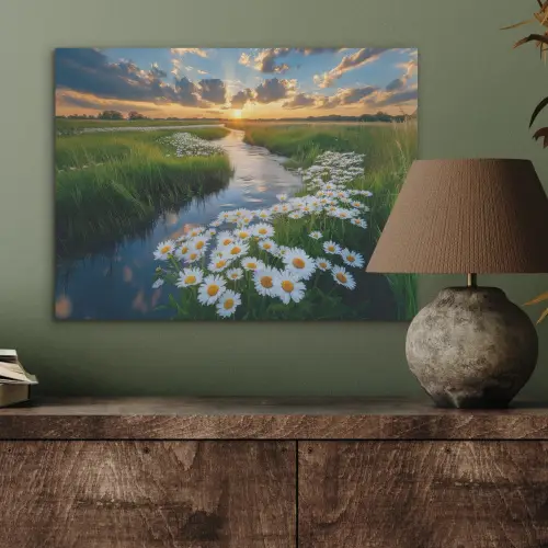 Beekje - Landschap - Margriet PET vilt klein -sfeer2