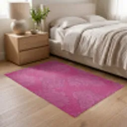 Pioenrozen - Energiek - Roze Vloerkleed Rechthoek klein 1091 -atmosphere_sfeer3_global
