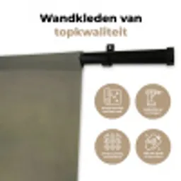 Papagaai - Tak - Natuur - Kleurrijk Wandkleed katoen middel -sfeer2