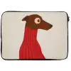 Silhouet - Hond - Trui - Rood laptophoes neopreen klein -zkaufland3dotto