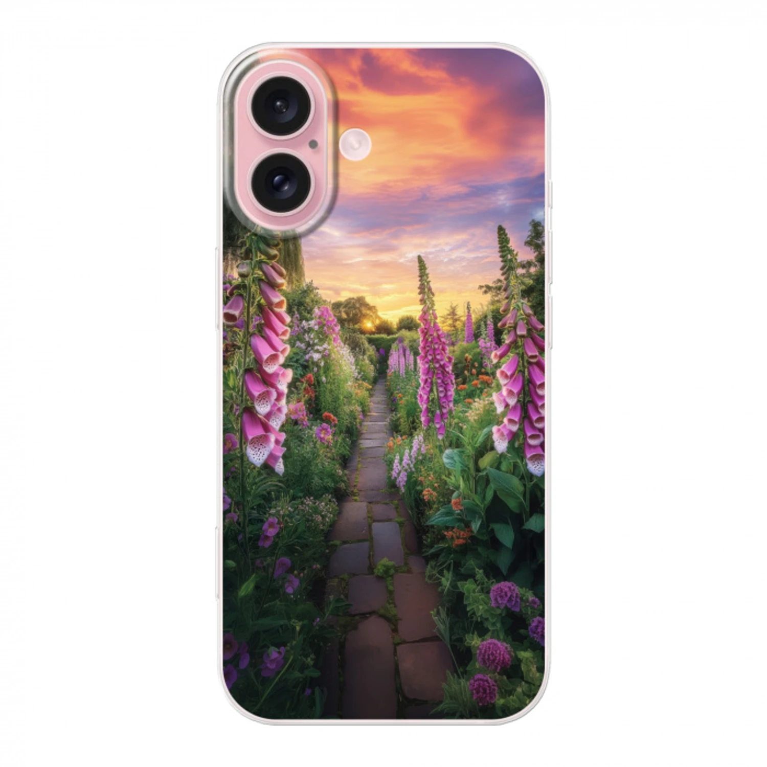 Vingerhoedskruid - Bloemen - Tuin Apple iPhone 16 klein -3d