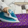Panterprint - Paars - Groen - Neon Wandkleed katoen klein 269 -sfeer9