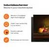 Fruit -  Stilleven - Wijn - Kaars Inductie beschermer vinyl 3mm klein -zzzzzzz-td-ups