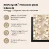 Bloemen - artistiek - Goud Inductie beschermer vinyl 3mm middel 274 -zzzzzzusp-haakje_IT