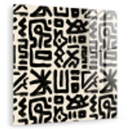 Geometrisch - Figuren - Zwart plexiglas 5mm klein 11 -zzzproduct_nieuw