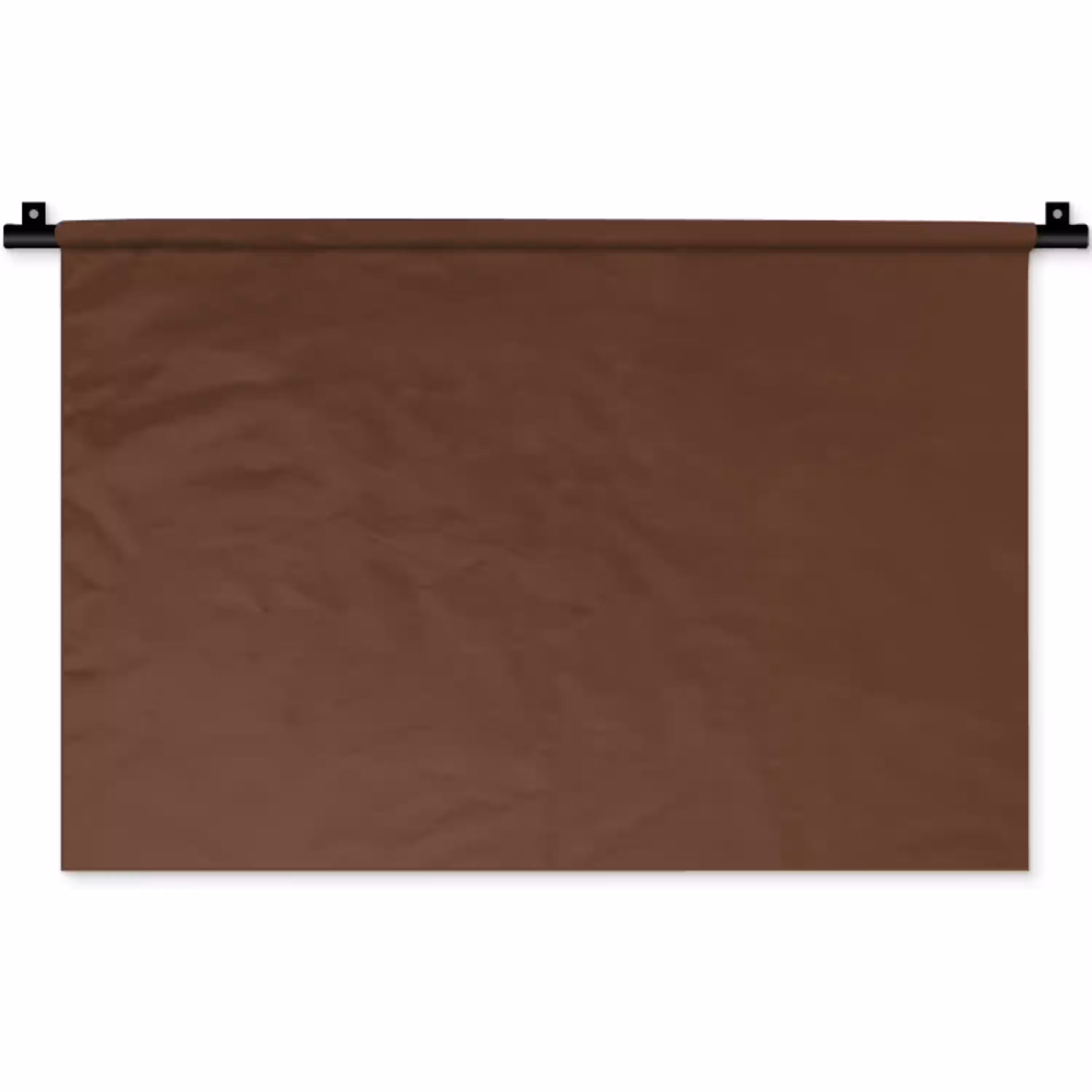 Deep - Clay - Brown - Bruin Wandkleed katoen klein 269 -zz3d