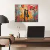 Street art - Liefde - Graffiti - Kunst - Banksy PET vilt klein -sfeer5