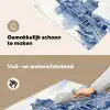 Schots - Kasteel - Blauw - Aquarel Inductie beschemer met haakjes klein -ky-schoon-nl