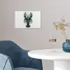 Kreeft - Glossier - Groen - Wit poster papier klein -sfeer3