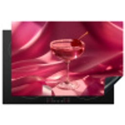 Cocktail - Pink - Luxe Inductie beschermer vinyl 3mm klein -3d