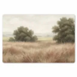 Landschap - Minimalistisch - Beige Placemat vinyl groot -zzsfeer1_Kitchenyeah-website