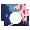 Kat - Trap - Gebouwen - Schaduwcontrasten Placemat vinyl groot -zzsfeer2_Kitchenyeah-website