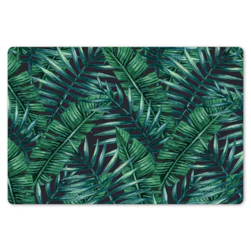Jungle - Bladeren - Tropical Placemat vinyl groot -zzsfeer1_Kitchenyeah-website