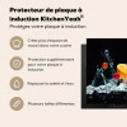 Carnaval van Vruchten en Water Inductie beschermer vinyl 3mm middel -usfeer2_FR