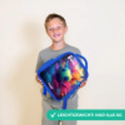 Neon - Bal - Kleurrijk Kinderrugzak - Blauw middel -sfeer1_DE