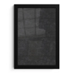 Donkergrijs - Asfaltstructuur - Ruw fotolijst zwart zonder passe partout klein 224 -3d