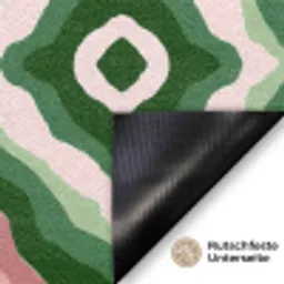 Ontwerp - Organisch - Kleurrijk Deurmat klein 898 -antislip_DE