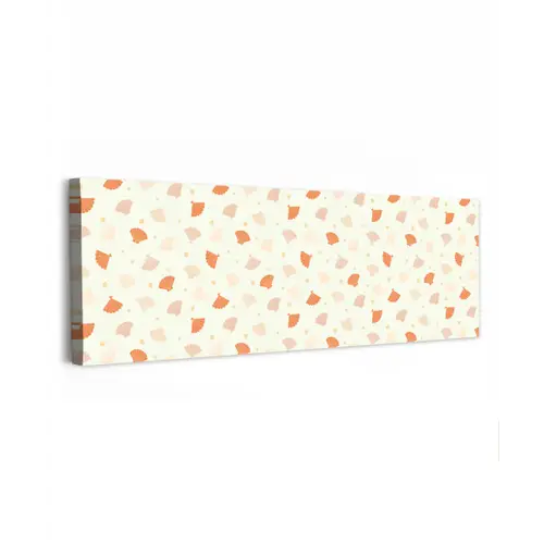 Zee - Dieren - Schelpen - Sinaasappel canvas 2cm klein 828 -z3d