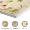 Takken - Bloemen - Vogeltjes - Roze PET vilt klein -closeup_NL