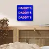 Blauw - Daddy's - Blokletters plexiglas 5mm klein -sfeer4