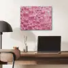 Roze - Schuim - Bubbels PET vilt klein -sfeer5