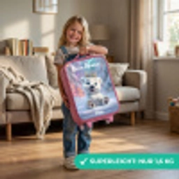 Ijsbeer - Kroon - Winter Kinderkoffer - Roze klein -sfeer2_DE