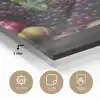 Wijn - Fruit - Stilleven plexiglas 5mm klein -sfeer2