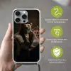 Ijsbeer - Hoed - Bril - Stoel Hoesje iPhone 16 Pro Max met koord klein -sfeer2_NL
