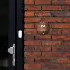Verweerd metaal - Modern Naambord Rond klein -sfeer1-rond-XS