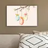 Paastak - Strikje - Eieren canvas 2cm klein -sfeer3