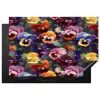 Viooltjes - Kleuren - Bloemblaadjes Inductie beschermer vinyl 3mm klein 276 -3d