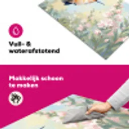 Kolibrie - Illustratie - Kleurrijk Inductie beschermer vinyl 3mm klein -wsfeer6_website