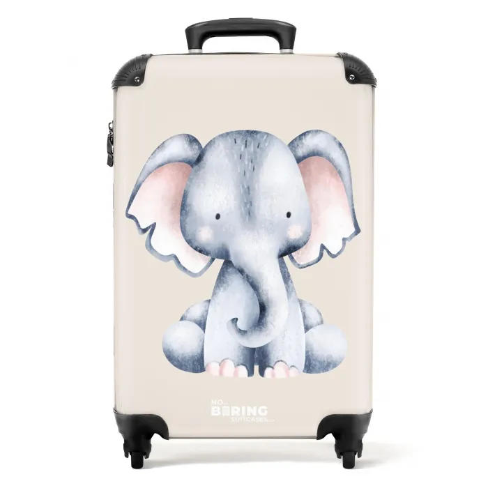 Oane Olifant NBS - Handbagage koffer - Unisex middel -productfoto_recht