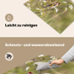 Putter - Bloesem - Lente - Natuur - Kleurrijk Inductie beschemer met haakjes klein -ky-schoon-de