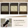 Kraanvogels - Kersenbloesem - Goud Light Box met batterij (Wandlamp) middel 907 -USP_dimbaarNL