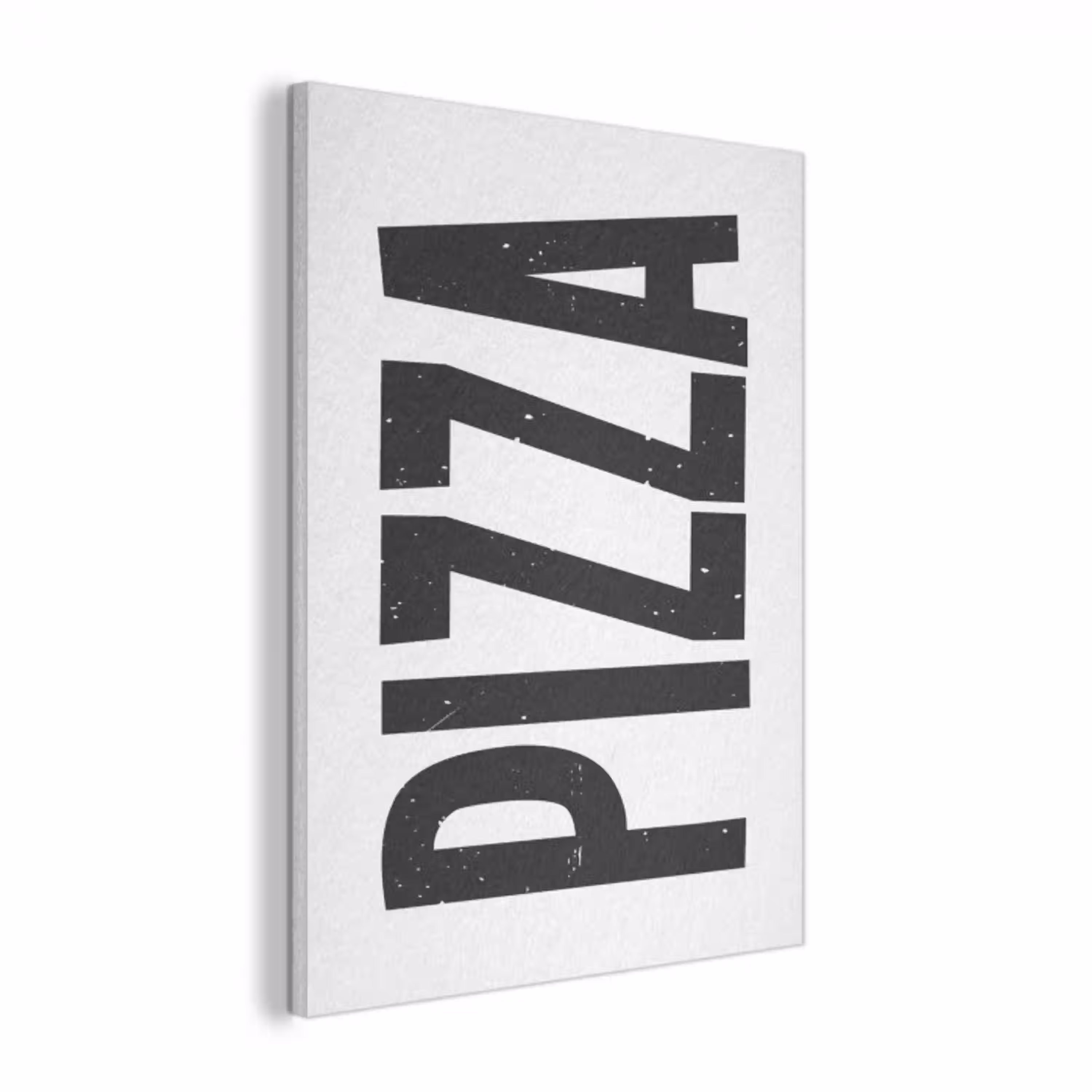 Pizza - Japandi - Decoratie - Vintage PET vilt klein -3d