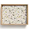 Terrazzo -  Patroon - Neutraal - Zacht - Multi Dienblad Rechthoek middel 911 -z3d_shopping