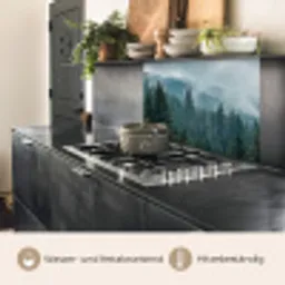 Naaldwoud - Bergen - Mist keuken achterwand 2 middel -usp_DE