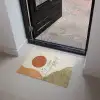 Zon - Abstract - Takken - Oranje Deurmat klein -sfeer5