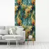 Geel - Bloemen - Groen - Bladeren fotobehang vinyl groot 64 -woonkamer