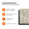 Textuur - Reliëf - Beige Inductie beschermer vinyl 3mm klein 276 -zzzzzzz-td-ups