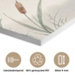 Minimalistisch - Bamboe - Groen PET vilt klein -closeup_NL