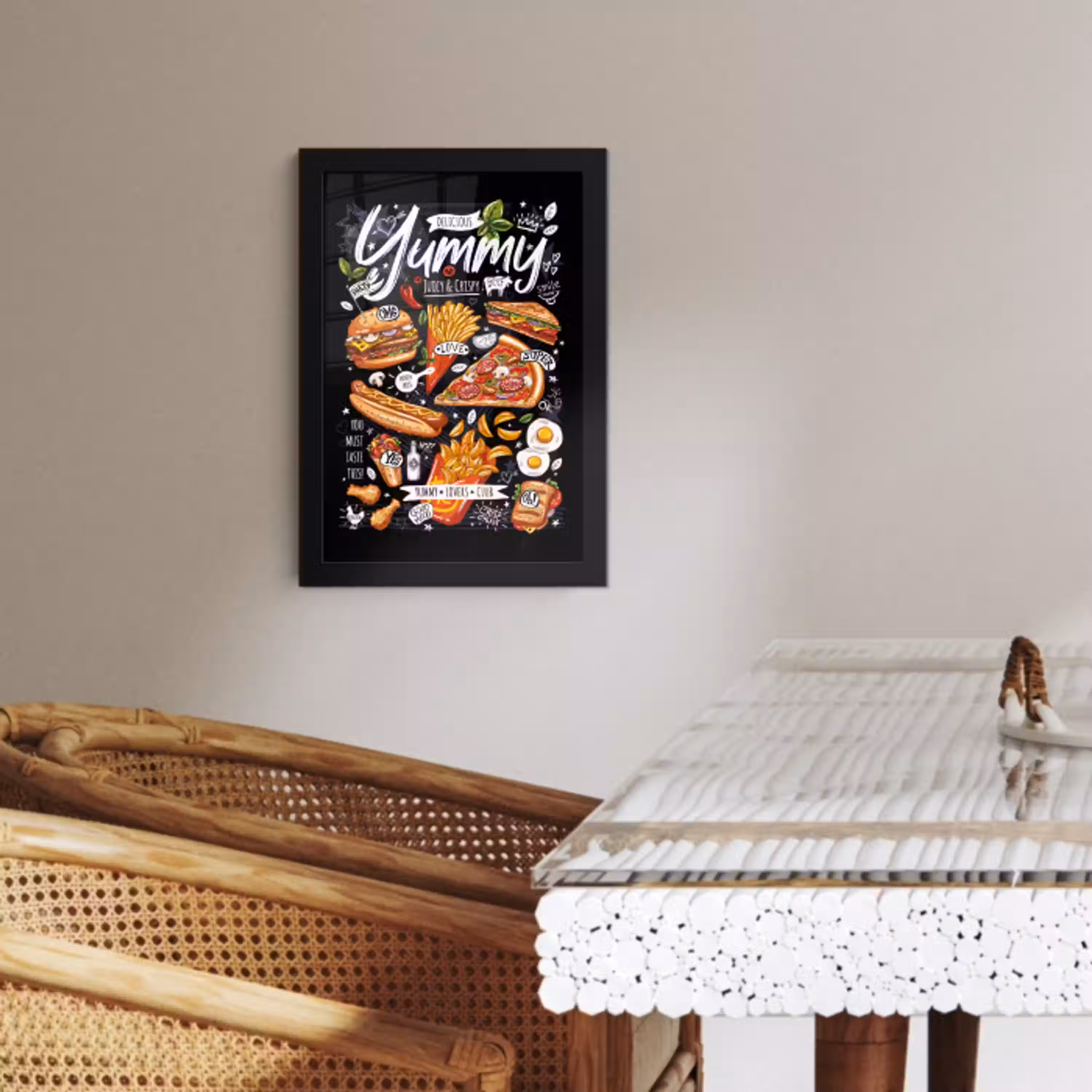 Festival of Fast Food Favorites KitchenYeah - Keuken - Fotolijst klein -sfeer3