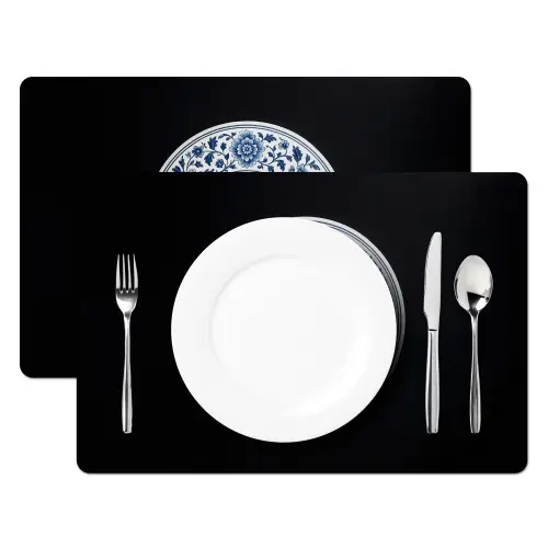 Vinyl - LP - Delfts Blauw - Muziek Placemat vinyl groot -zzsfeer2_Kitchenyeah-website